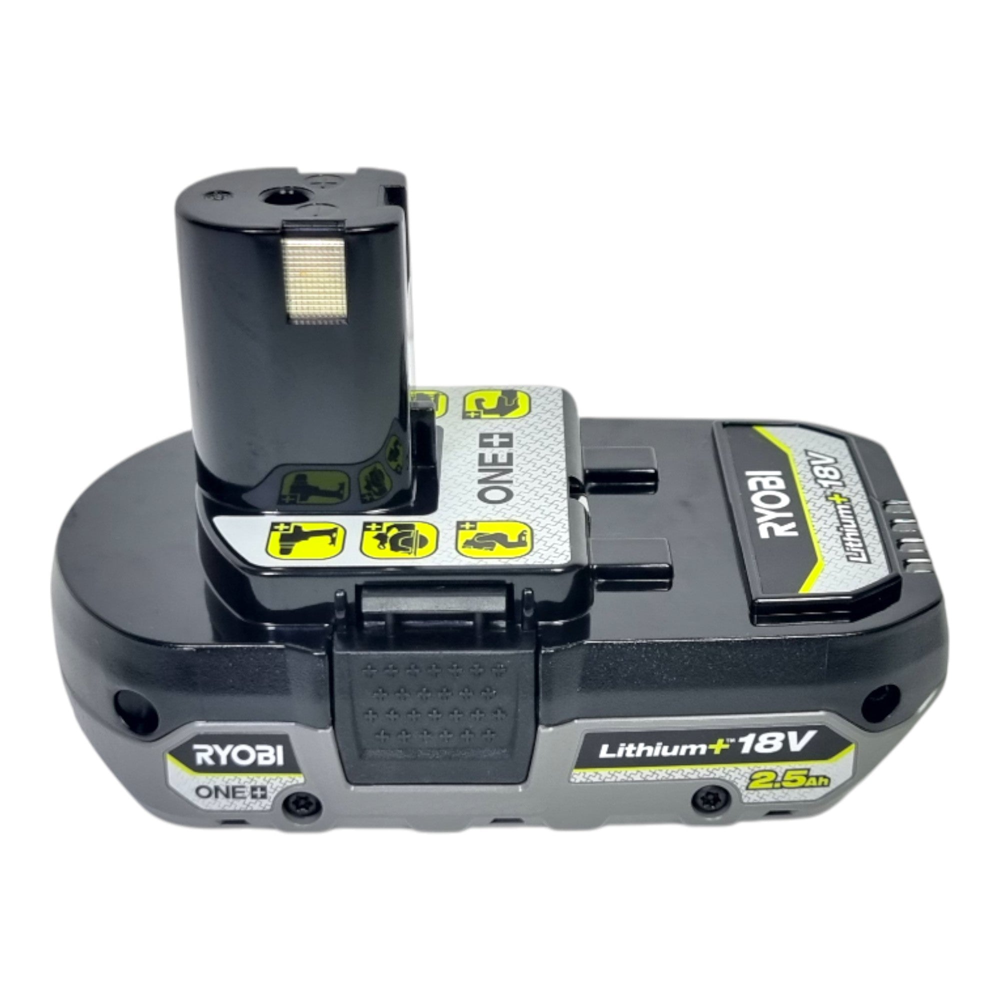 Ryobi RB1825C Akku 18 V 2 5 Ah 2500 mAh Li Ion ONE 5133005516 mit Ladestandanzeige 3 - toolbrothers