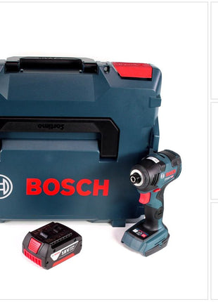 Bosch GDR 18 V-200 C Akku Drehschlagschrauber 18 V 1/4"  in L-Boxx + 1 x 3,0 Ah Akku - ohne Ladegerät - Toolbrothers