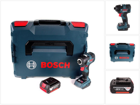 Bosch GDR 18 V-200 C Akku Drehschlagschrauber 18 V 1/4"  in L-Boxx + 1 x 3,0 Ah Akku - ohne Ladegerät - Toolbrothers