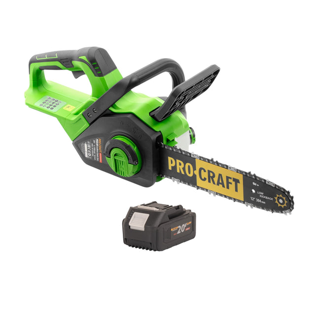 Procraft PKA38 Akku Kettensaege 20 V 304 mm Brushless 1x Akku 4 0 Ah ohne Ladegeraet 0 - toolbrothers