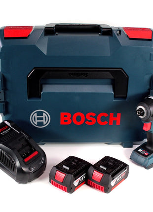 Bosch GDR 18 V-200 C Akku Drehschlagschrauber 18 V 1/4" in L-Boxx + 2 x 6,0 Ah Akku + Ladegerät - Toolbrothers