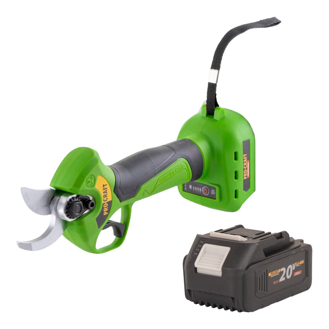 Procraft ES28Li bb Akku Astschere Gartenschere 20 V 25 mm 1x Akku 4 0 Ah ohne Ladegeraet 0 - toolbrothers