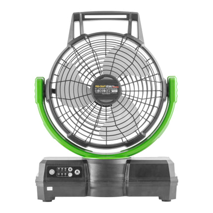 Procraft CF20bb Akku Ventilator 20 V 235 mm 1x Akku 4 0 Ah ohne Ladegeraet 2 - toolbrothers