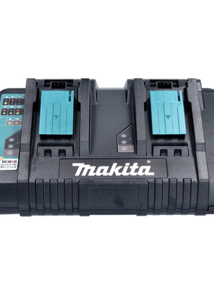 Makita Power Source Kit 18 V mit 2x BL 1860 B Akku 6,0 Ah ( 2x 197422-4 ) + DC 18 RD Doppelladegerät ( 196933-6 ) + Makpac - Toolbrothers