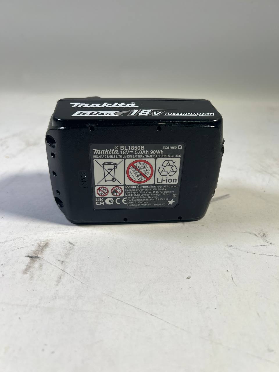 Makita BL 1850 B Li Ion Akku 18V 5 0 Ah 197280 8 632f15 1 mit LED Anzeige Nachfolger von 196672 8 Gebraucht 3 - toolbrothers