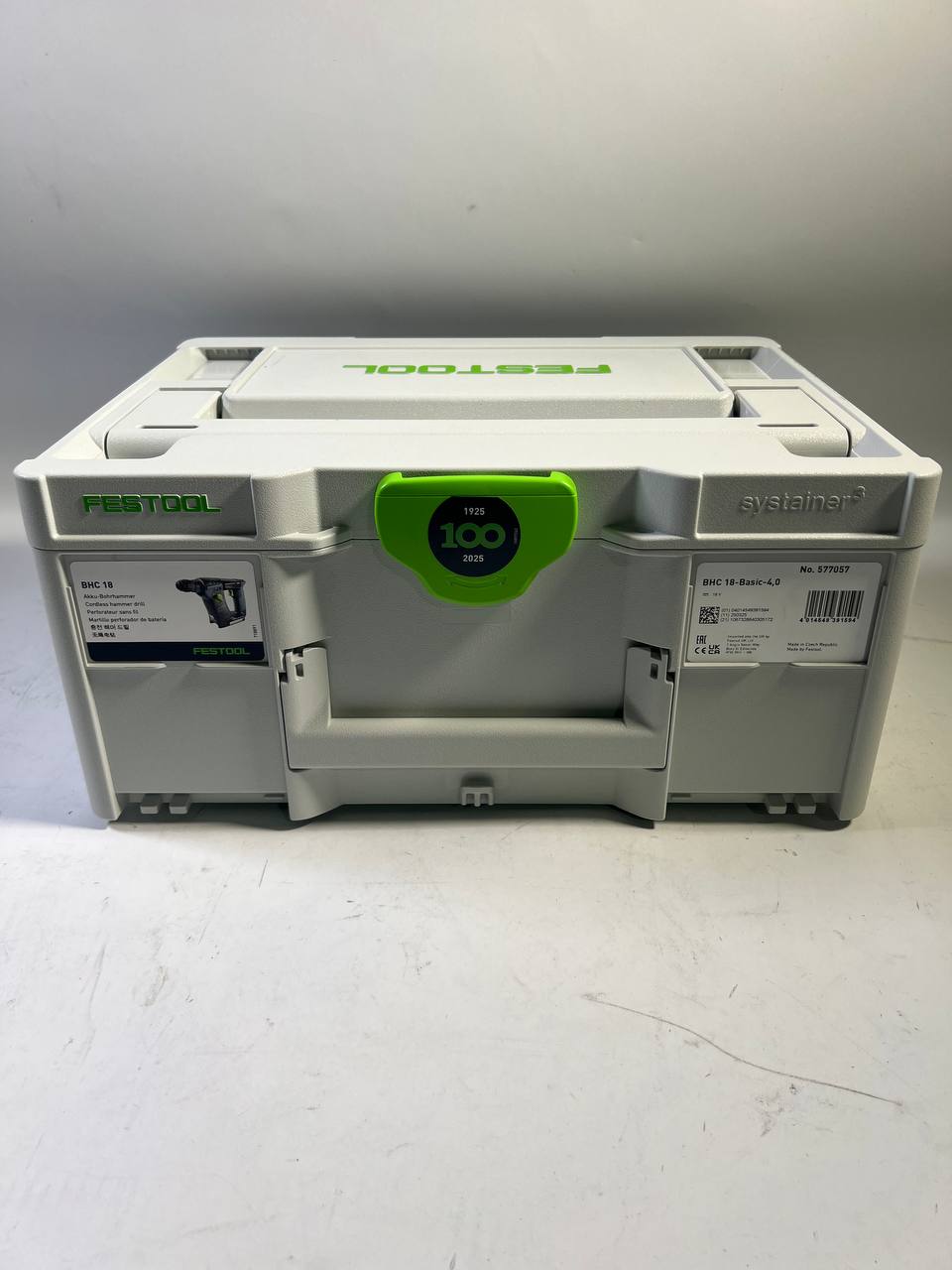 Festool BHC 18 Basic Akku Bohrhammer 18 V 1 8 J SDS Plus Brushless 577600 Systainer ohne Akku ohne Ladegeraet Nachfolger von 576511 Gebraucht 0 - toolbrothers
