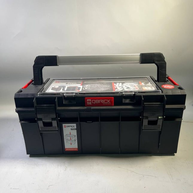 Qbrick System PRO 600 Expert Werkzeugkoffer modularer Organizer 545 x 270 x 246 mm 22 l stapelbar IP54 Beschaedigt 0 - toolbrothers