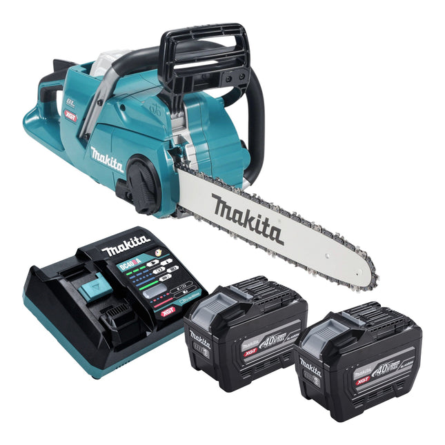 Makita UC 016 GE201 Akku Kettensaege 40 V max 40 cm Brushless 2x Akku 8 0 Ah Ladegeraet 0 - toolbrothers