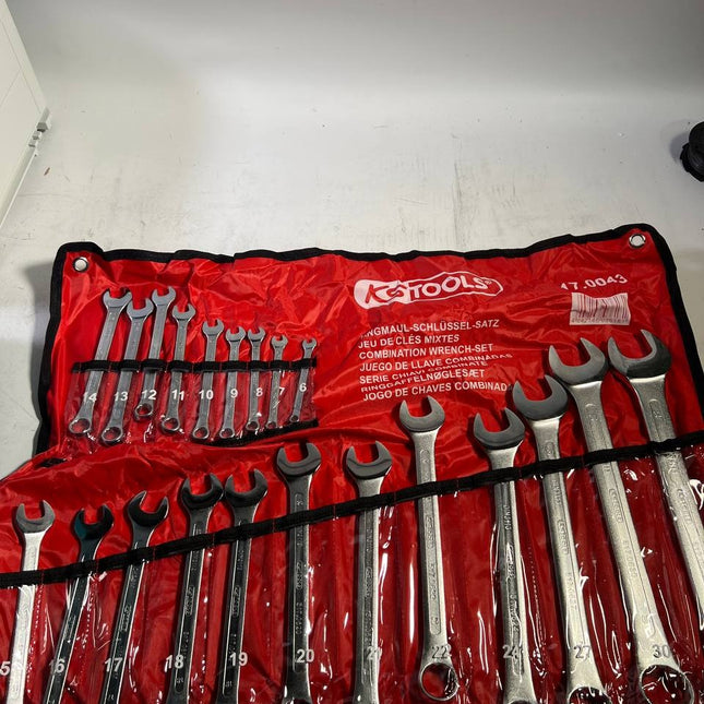 KS TOOLS Ringmaulschluessel Satz abgewinkelt 21 tlg 6 32mm 517 0043 Leicht Gebraucht 0 - toolbrothers