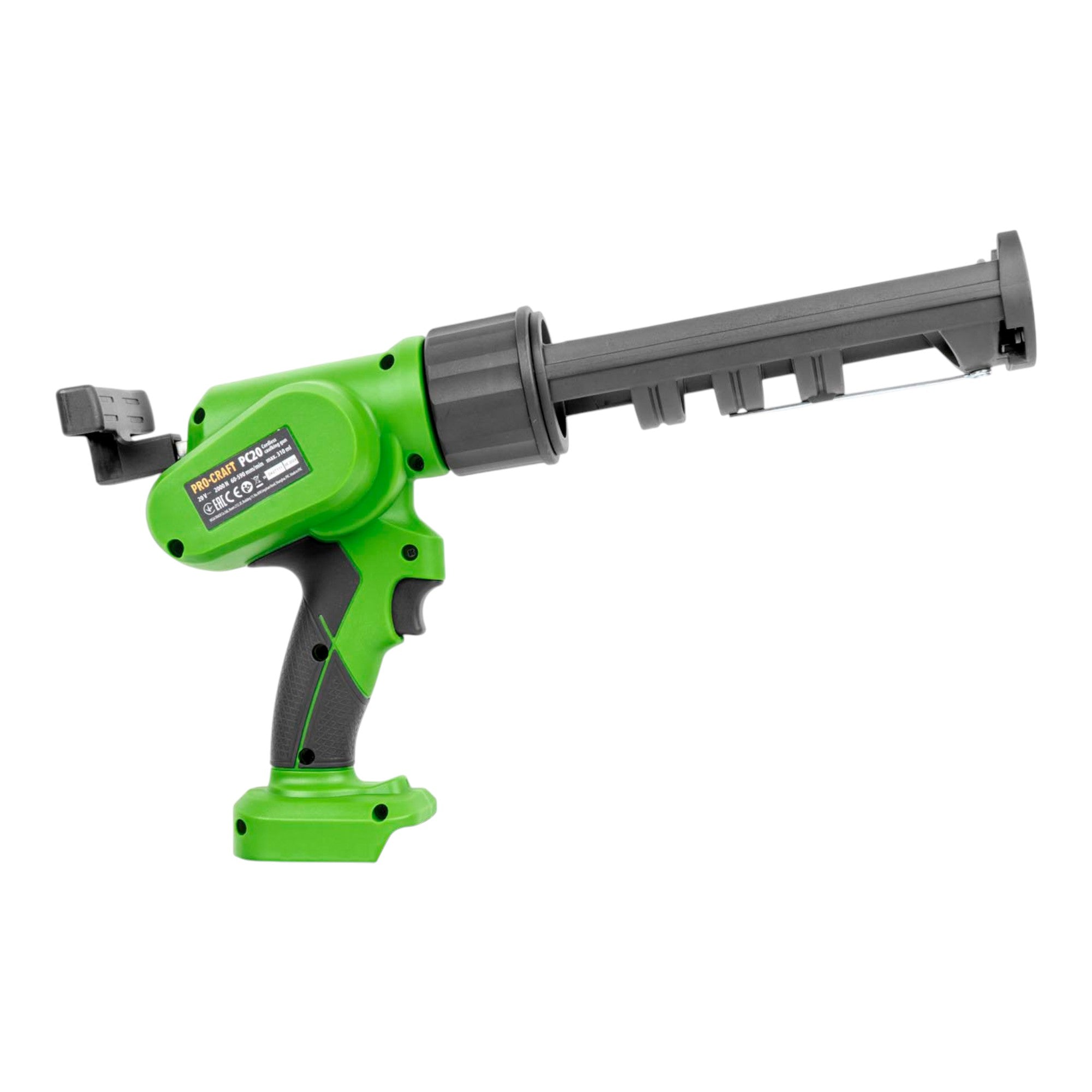 Procraft PC20bb Akku Kartuschenpistole 20 V 2000 N 280 310 ml 1x Akku 4 0 Ah ohne Ladegeraet 3 - toolbrothers