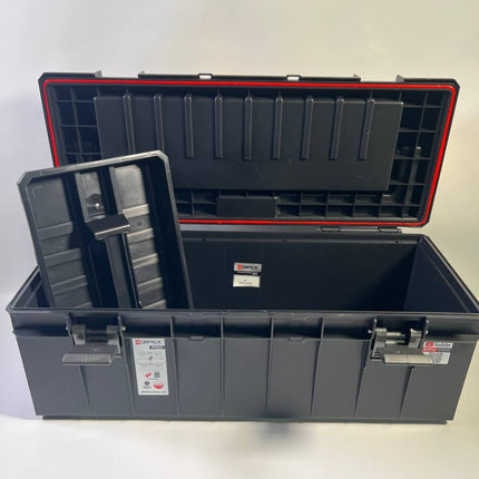 Qbrick System PRO 700 Expert stapelbar 650 x 270 x 272 mm 29l IP54 mit 11 Kammern Leicht Gebraucht 1 - toolbrothers