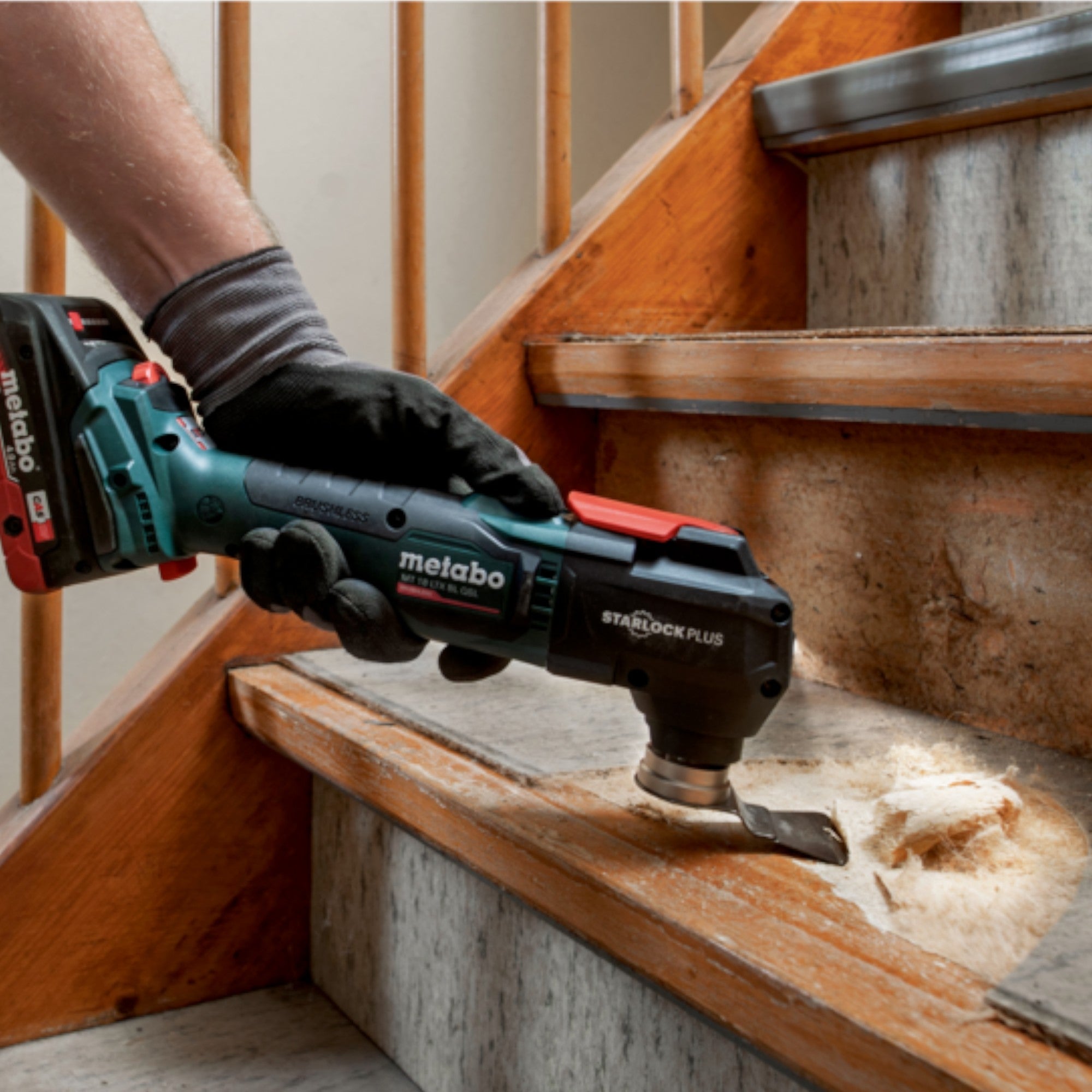 Metabo MT 18 LTX BL QSL Akku Multitool 18 V Brushless Starlock Plus 1x Akku 4 0 Ah Ladegeraet 3 - toolbrothers