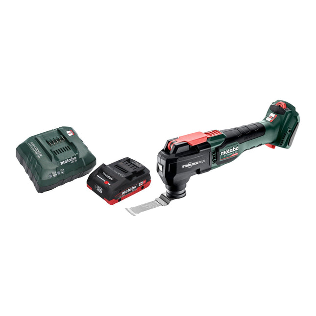 Metabo MT 18 LTX BL QSL Akku Multitool 18 V Brushless Starlock Plus 1x LiHD Akku 4 0 Ah Ladegeraet 0 - toolbrothers