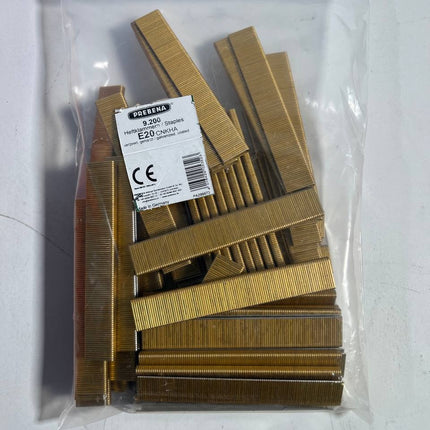 Prebena E20CNKHA Heftklammern 20mm 9200 Stueck aus verzinktem Stahl geharzt OVP Beschaedigt 0 - toolbrothers
