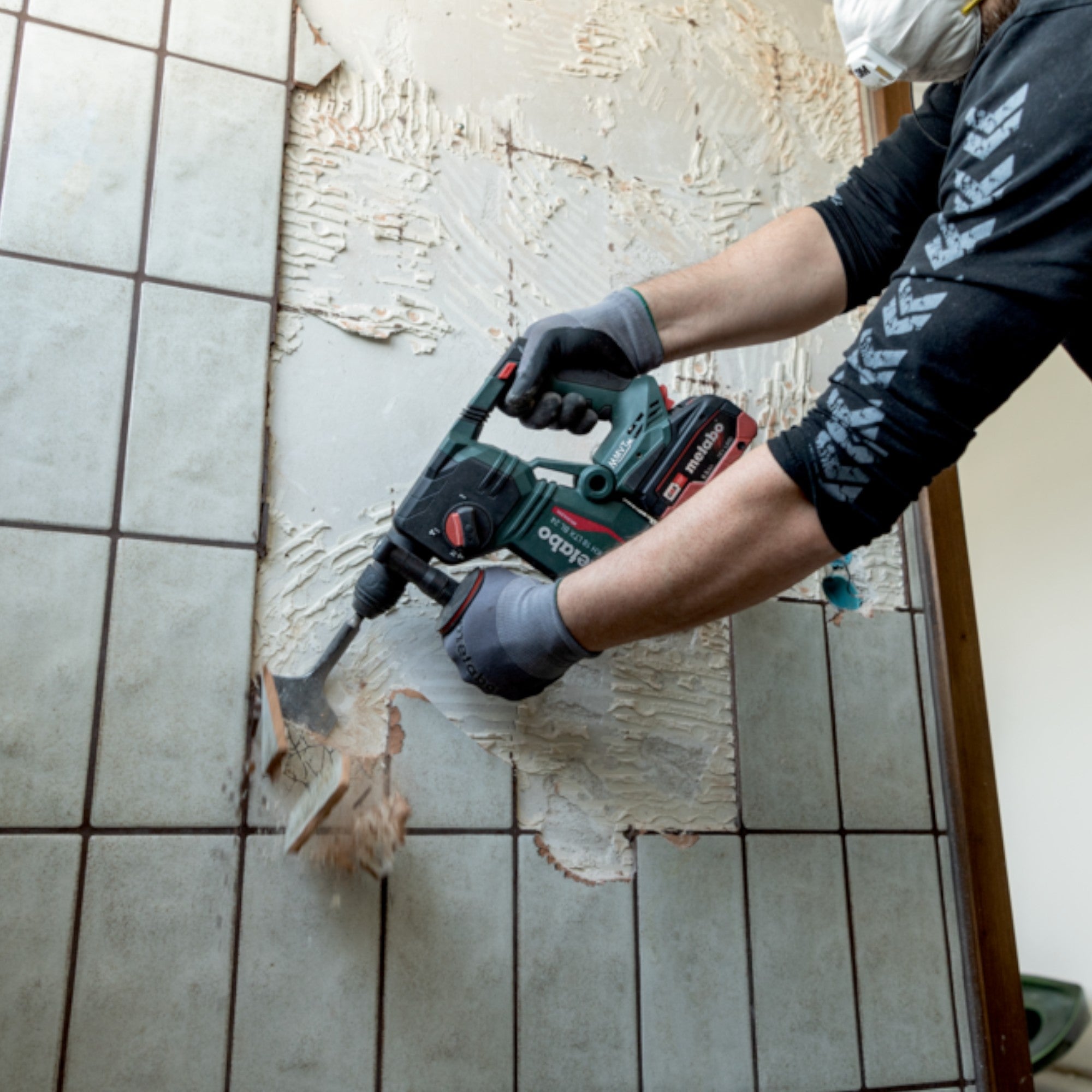 Metabo KH 18 LTX BL 24 Akku Bohrhammer 18 V 2 2 J SDS Plus Brushless 1x Akku 4 0 Ah ohne Ladegeraet 4 - toolbrothers
