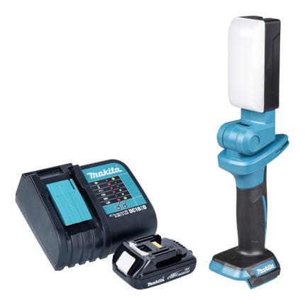 Makita DML 816 SY1X Akku Arbeitsleuchte 18 V 500 lm LED 1x Akku 1 5 Ah Ladegeraet 0 - toolbrothers