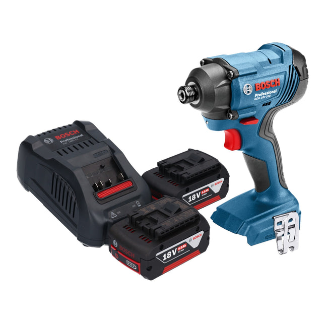 Bosch GDR 18V-160 Professional Visseuse à chocs sans fil 18 V 160 Nm 1/4" + 2x batterie 5,0 Ah + chargeur
