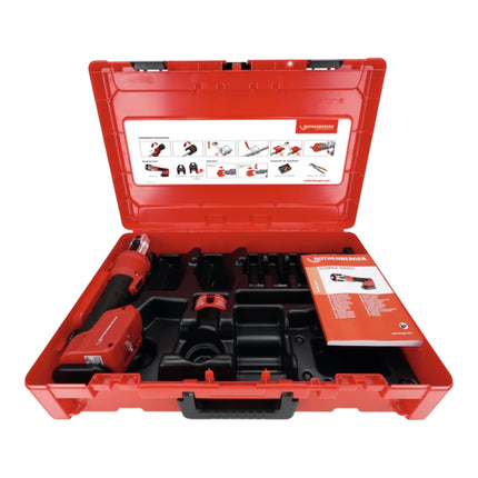 Rothenberger ROMAX NANO Akku Pressmaschine 18 V 34 kN CAS 1x Akku 4 0 Ah Ladegeraet Rocase 4 - toolbrothers
