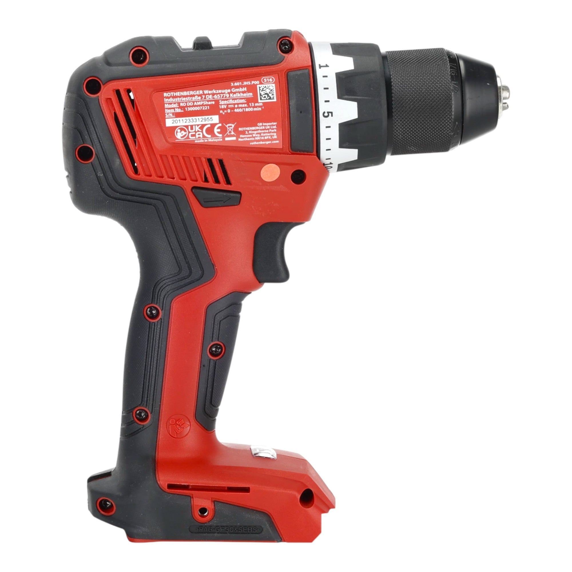 Rothenberger RO DD55 Akku Bohrschrauber 18 V 55 Nm Brushless AMPShare 1x Akku 4 0 Ah Ladegeraet 4 - toolbrothers