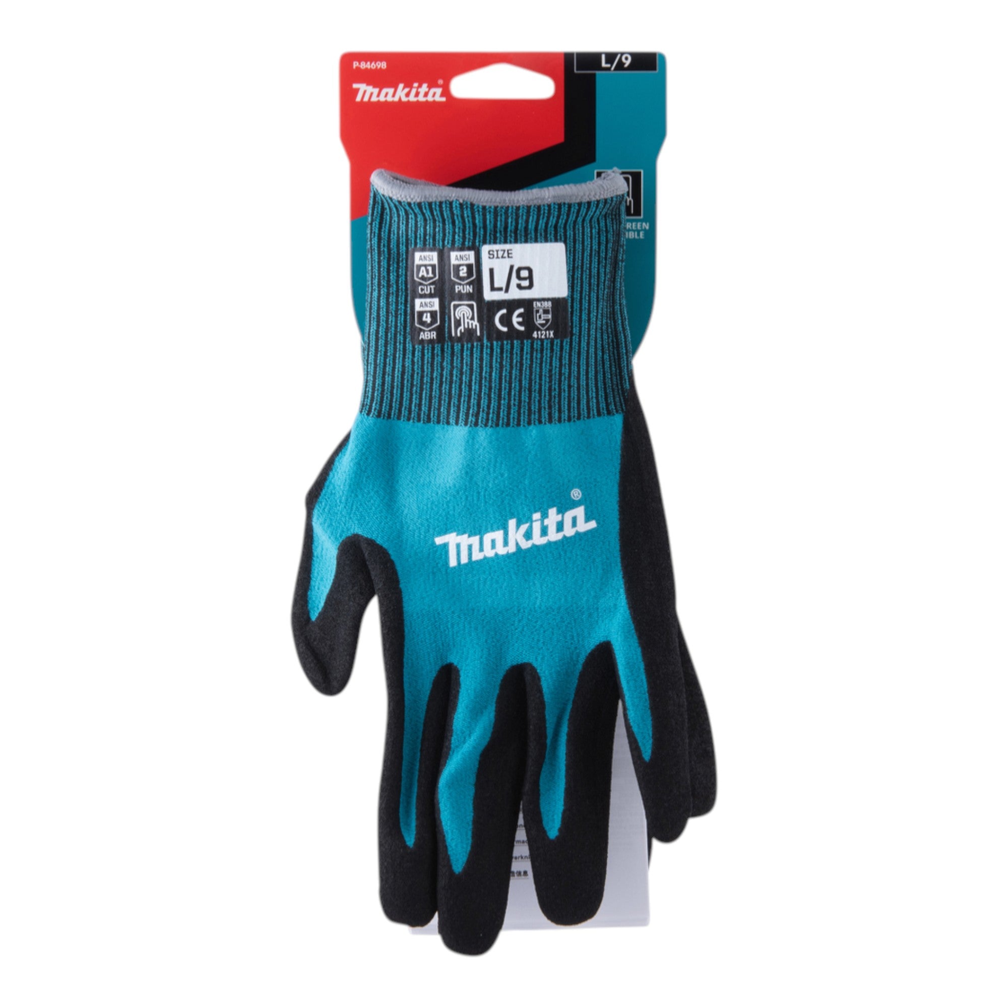 Makita Arbeitshandschuhe Gr 9 L Nitril P 84698  0 - toolbrothers