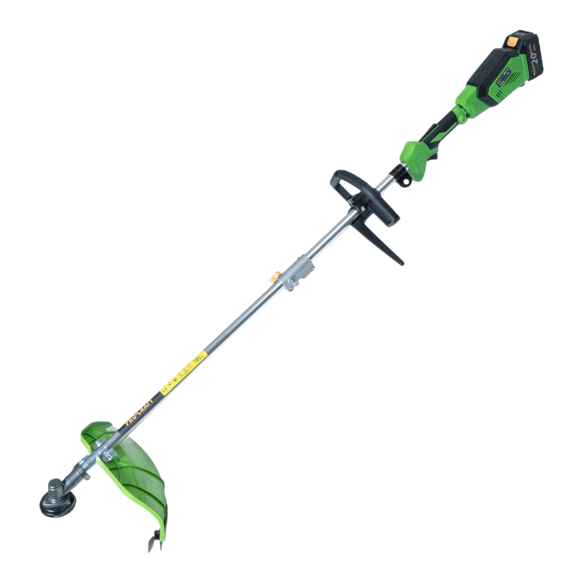 Procraft ATA 40 Akku Freischneider 20 V 420 mm Brushless 2x Akku 4 0 Ah Ladegeraet 1 - toolbrothers
