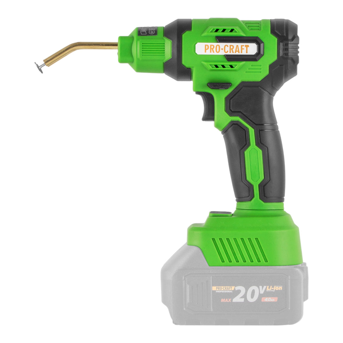 Procraft CS40-bb Poste de soudure sur batterie 20 V 600 °C 0,7 - 1,1 A + 1x batterie 2,0 Ah + chargeur + coffret