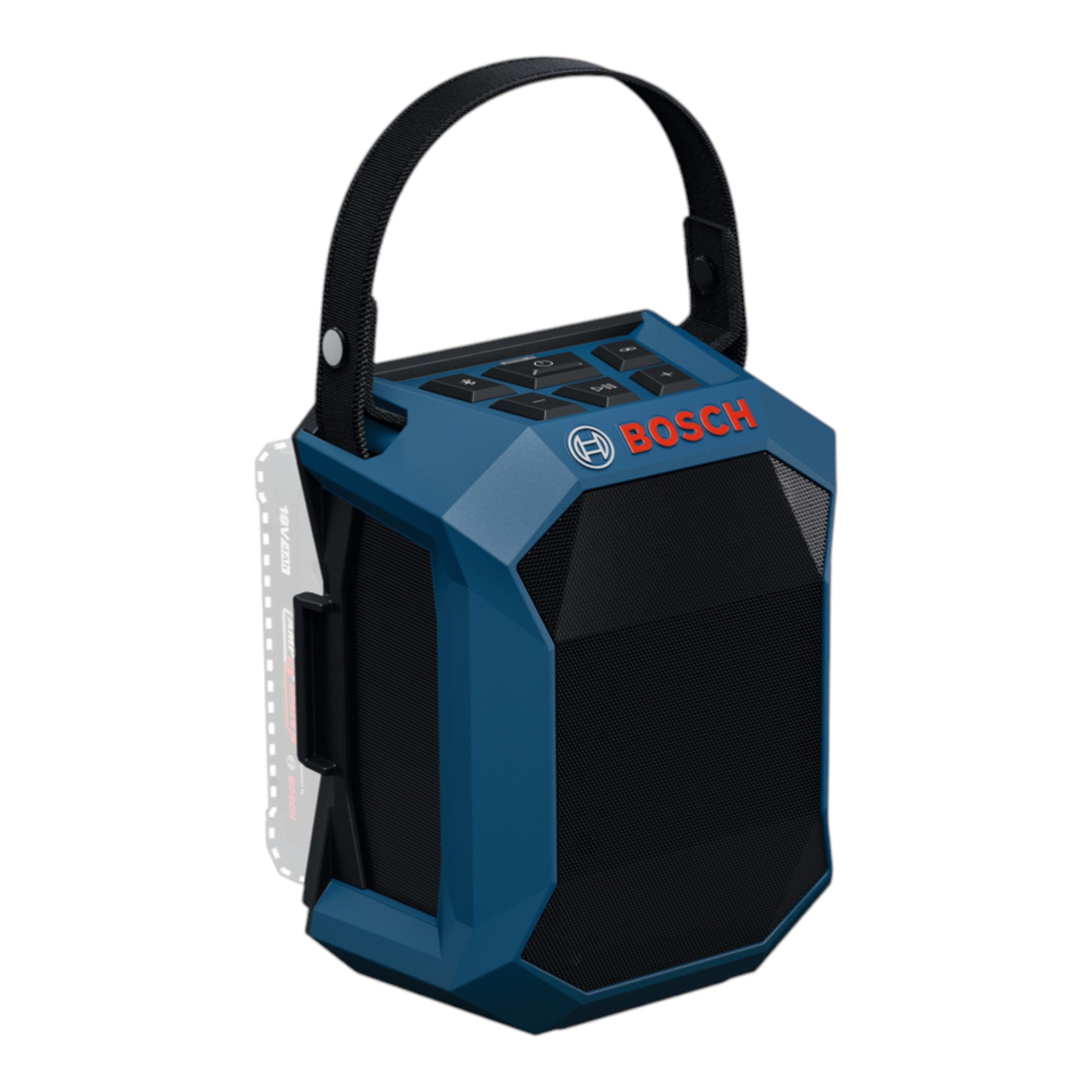 Bosch GPB 18V 1 Professional Bluetooth Lautsprecher 18 V 11 W USB C 06014A7001 Solo ohne Akku ohne Ladegeraet 0 - toolbrothers