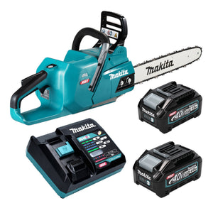 Makita UC 012 GM201 Akku Kettensäge 40 V max. 40 cm Brushless + 2x Akku 4,0 Ah + Ladegerät