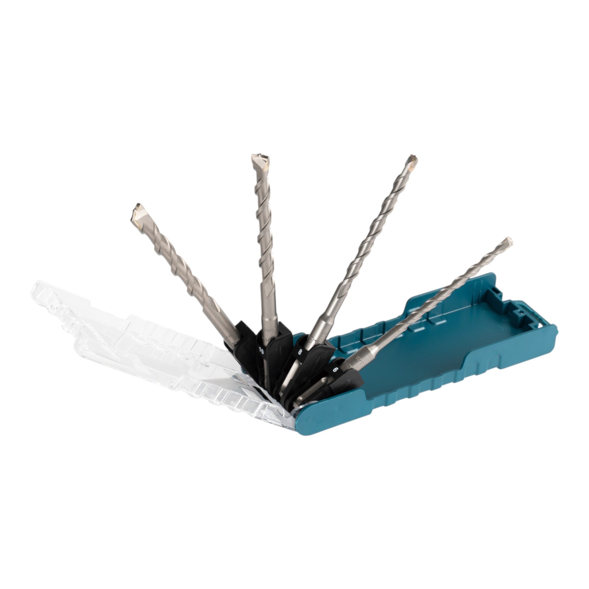 Makita E 13605 Betonbohrer Set 4 tlg SDS Plus 6 12 mm HM CT 0 - toolbrothers