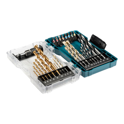 Makita E 07032 Bit und Bohrer Set 27 tlg Phillips Pozidriv Torx Hex  1 - toolbrothers