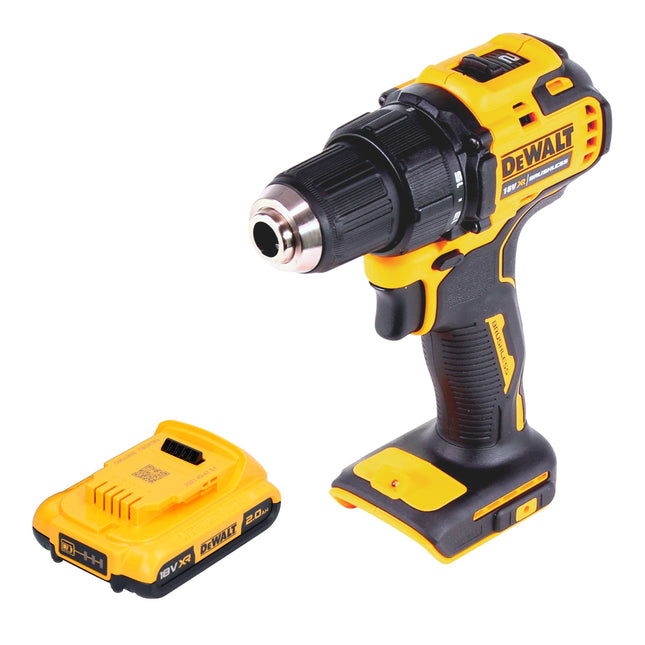 DeWalt DCD 708 N Akku Bohrschrauber 18 V 65 Nm Brushless 1x Akku 2 0 Ah ohne Ladegeraet 0 - toolbrothers