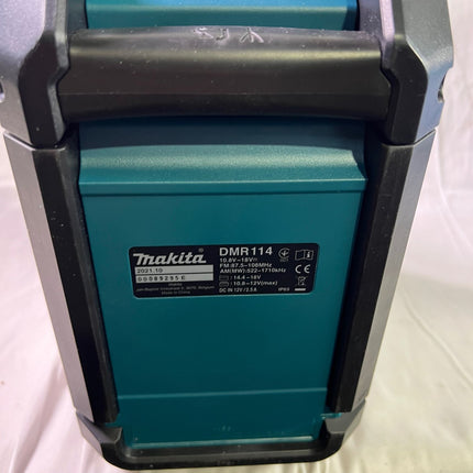 Makita DMR 114 Akku Baustellenradio 12 14 4 18 V AM FM Bluetooth IP 65 Reparaturgeraet 2 - toolbrothers