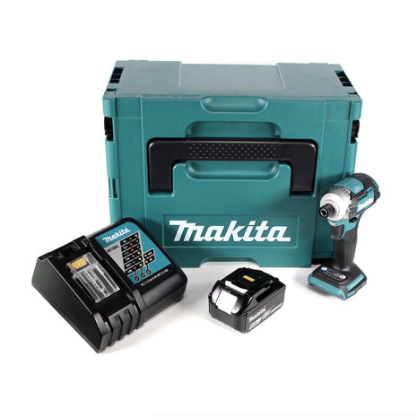 Makita DTD 170 RT1J Akku Schlagschrauber 1/4" 18 V Brushless Li-Ion mit 1x 5,0 Ah Akku und Ladegerät im MakPac - Toolbrothers