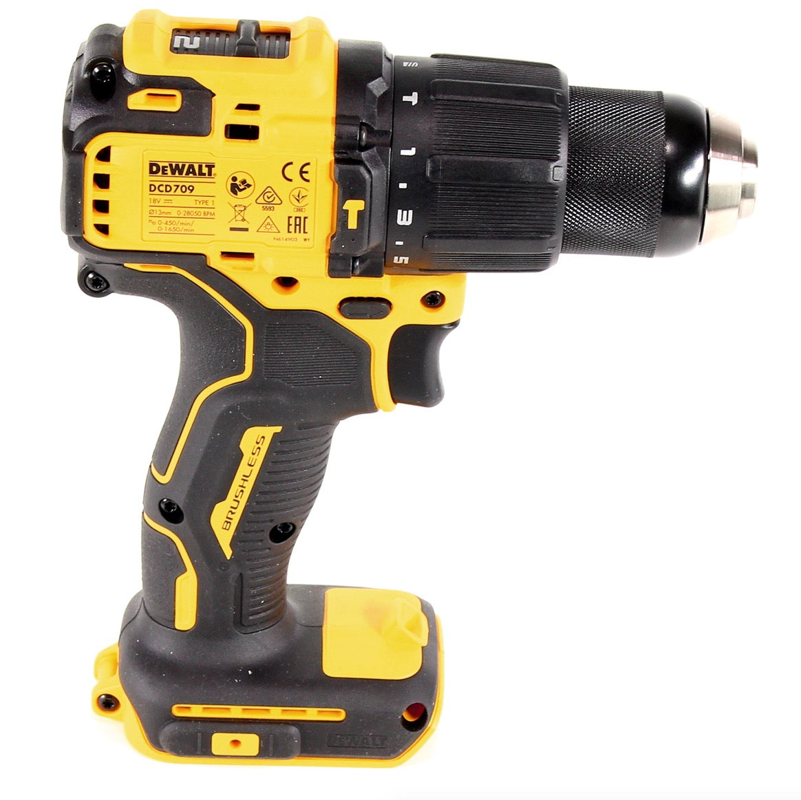 DeWalt DCD 709 N Akku Schlagbohrschrauber 18 V 65 Nm Solo ohne Akku ohne Ladegeraet 3 - toolbrothers