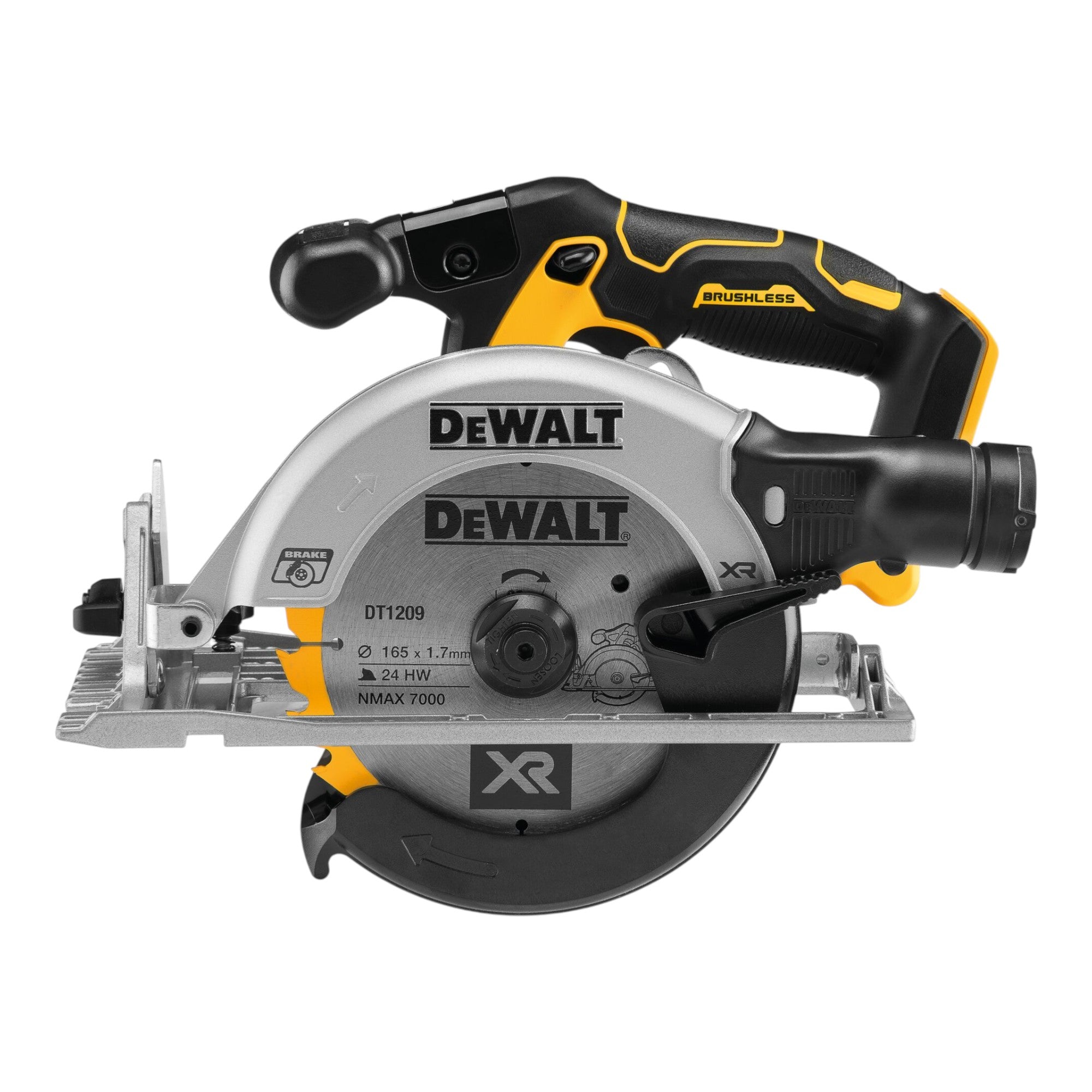 DeWalt DCS 565 NT Akku Handkreissaege 18 V 165 mm Brushless 1x Powerstack Akku 5 0 Ah TSTAK ohne Ladegeraet 2 - toolbrothers
