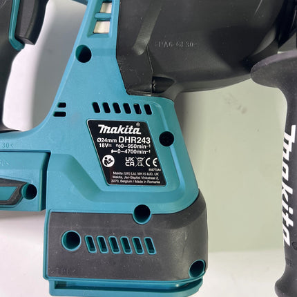 Makita DHR 243 Z Akku Bohrhammer 18 V 2 J SDS Plus Brushless Solo ohne Akku ohne Ladegeraet Leicht Gebraucht 2 - toolbrothers