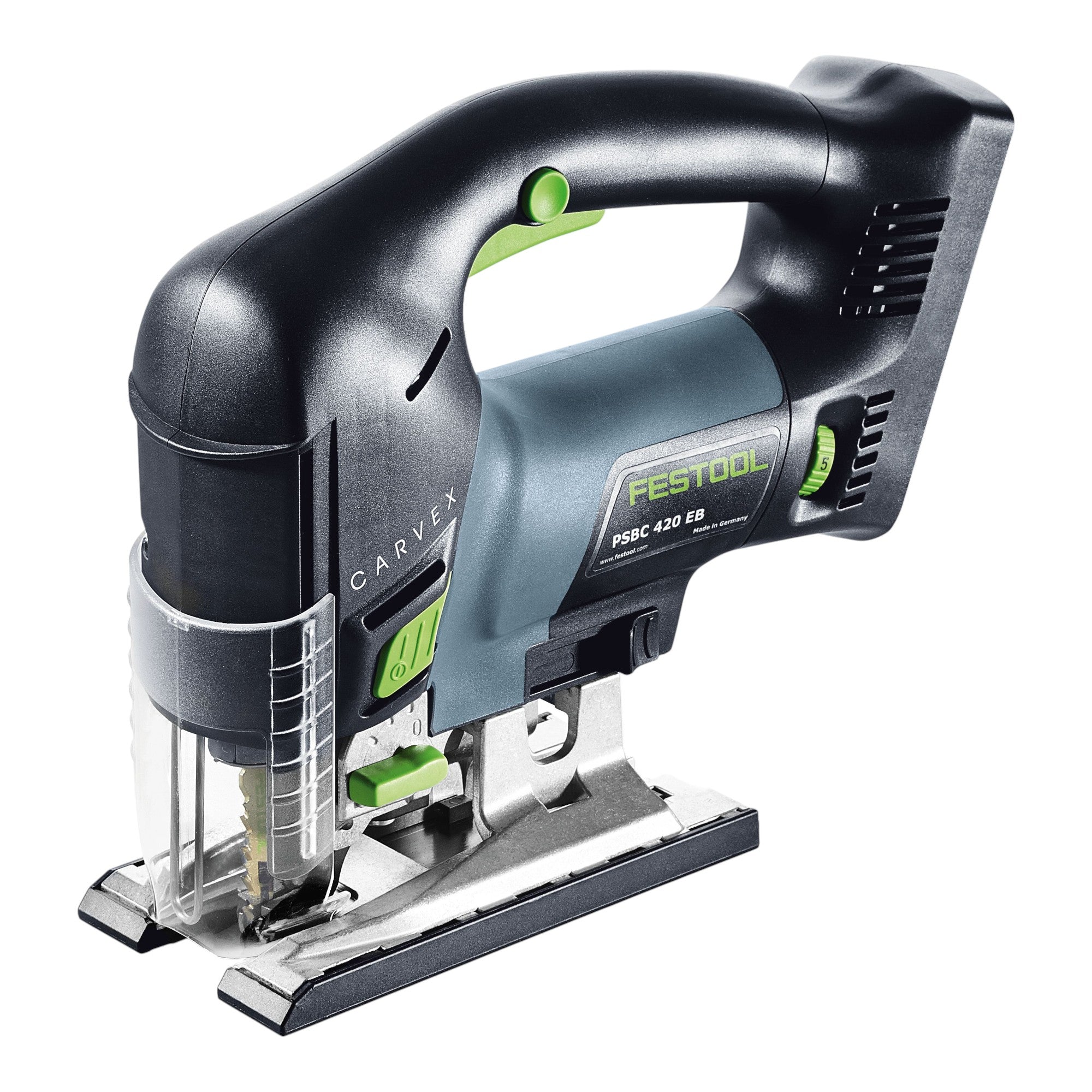 Festool PSBC 420 Basic Akku Pendelstichsaege 18 V 120 mm Brushless 2x Akku 5 0 Ah Ladegeraet Systainer 1 - toolbrothers
