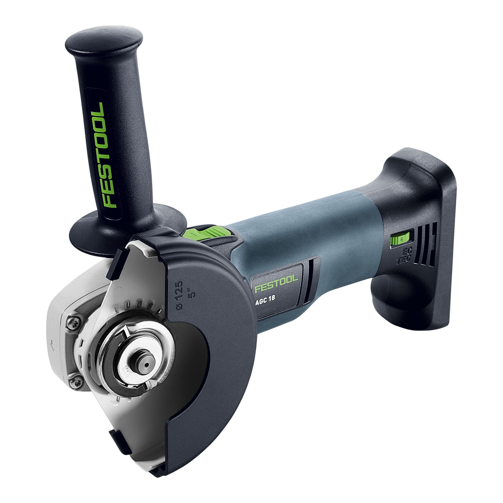 Festool AGC 18 125 EB Basic Akku Winkelschleifer 18 V 125 mm Brushless 1x Akku 5 0 Ah Systainer ohne Ladegeraet 1 - toolbrothers