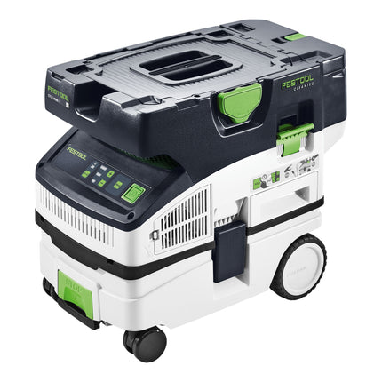 Festool CTLC MINI I Basic Akku Absaugmobil 36 V 2x 18 V Staubkl L 2x Akku 5 0 Ah Doppelladegeraet Systainer 1 - toolbrothers