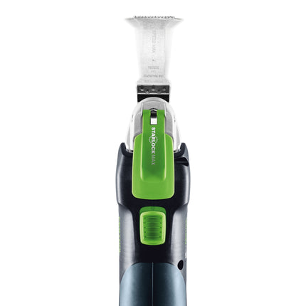 Festool VECTURO OSC 18 E Basic Set Akku Oszillierer 18 V Starlock Max Brushless 1x Akku 5 0 Ah Schnellladegeraet Systainer 4 - toolbrothers