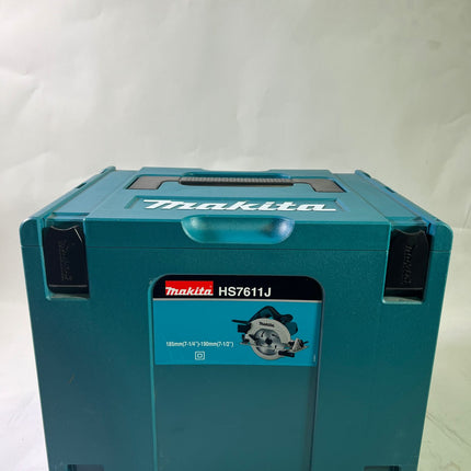 Makita HS 7611 J Handkreissaege 1600W 190 x 30mm Hartmetallsaegeblatt Makpac Gebraucht 4 - toolbrothers