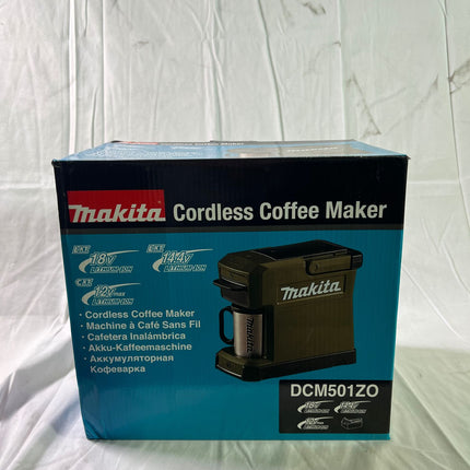 Makita DCM 501 ZO Akku Kaffeemaschine 12 V max 18 V Olive Outdoor Adventure Edition Solo ohne Akku ohne Ladegeraet Gebraucht 3 - toolbrothers