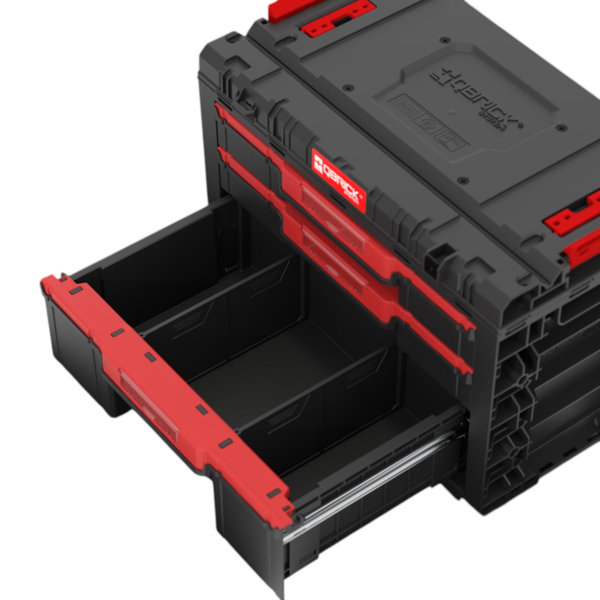 Qbrick System PRIME Drawer 3 Toolbox Basic modularer Werkzeugkasten mit 3 Schubladen 542 x 335 x 369 mm 22 6 l 4 - toolbrothers