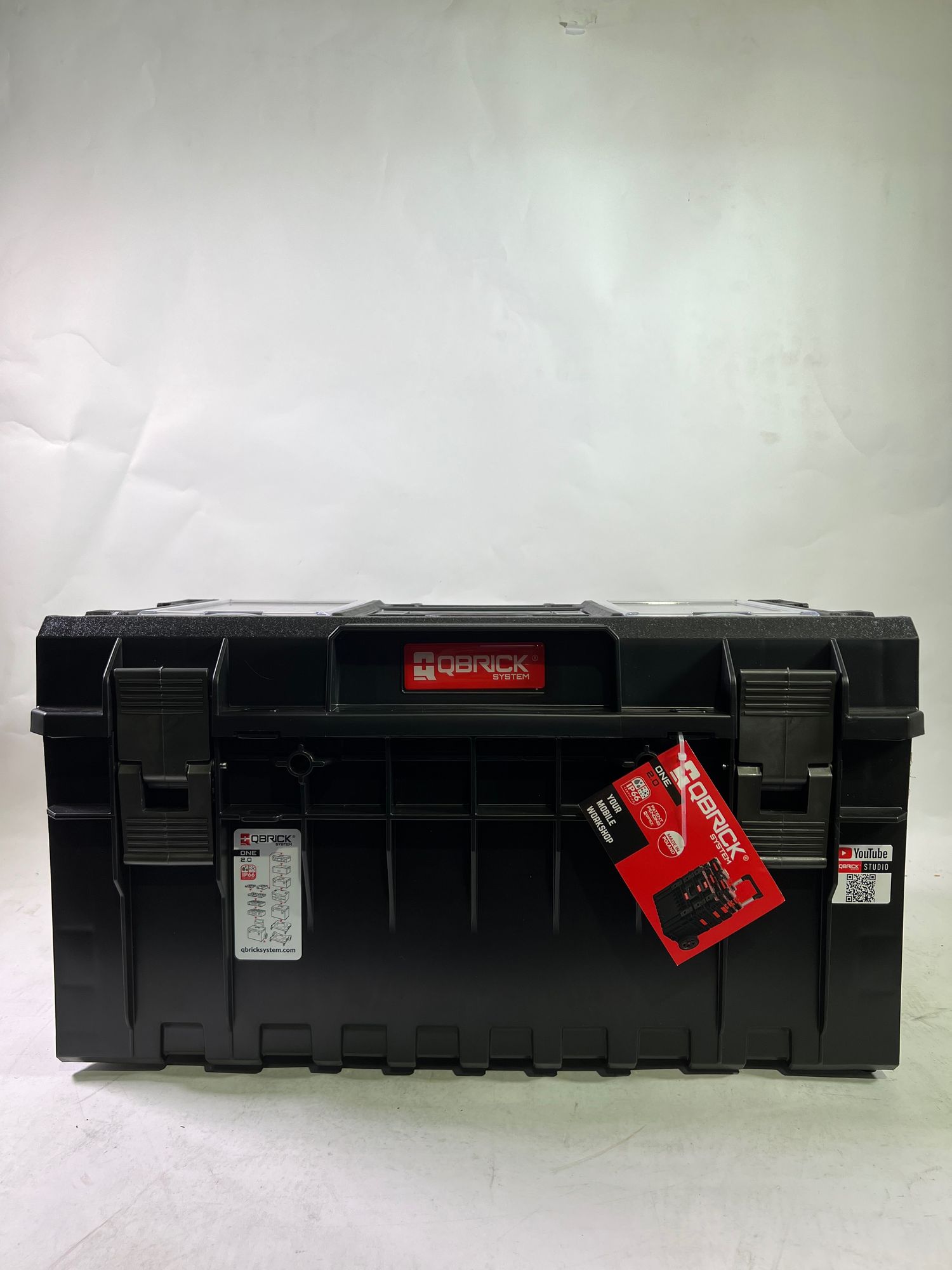 Qbrick System ONE 350 2 0 Profi Werkzeugkoffer 585 x 385 x 320 mm 38 l stapelbar IP66 Gebraucht 0 - toolbrothers