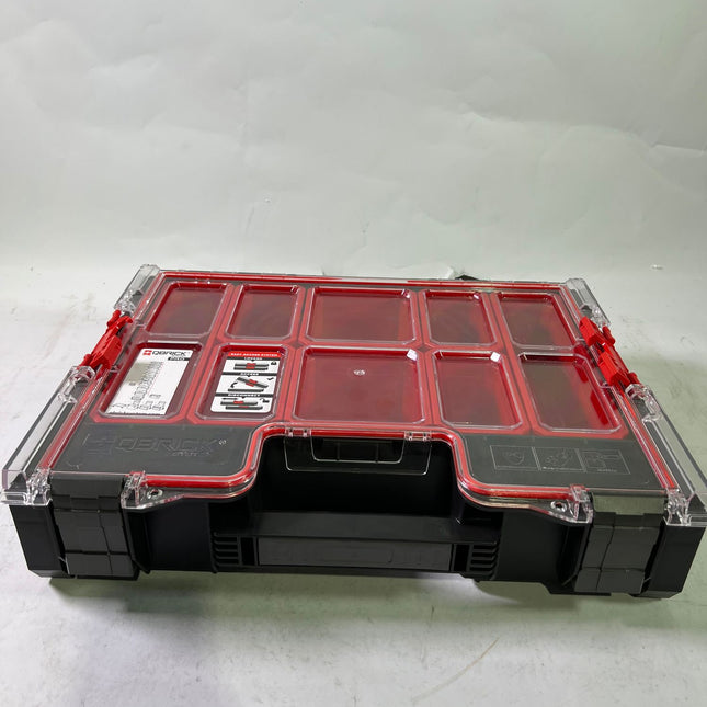Qbrick System PRO 300 Organizer 452 x 358 x 110 mm 9 l stapelbar IP54 Gebraucht 0 - toolbrothers