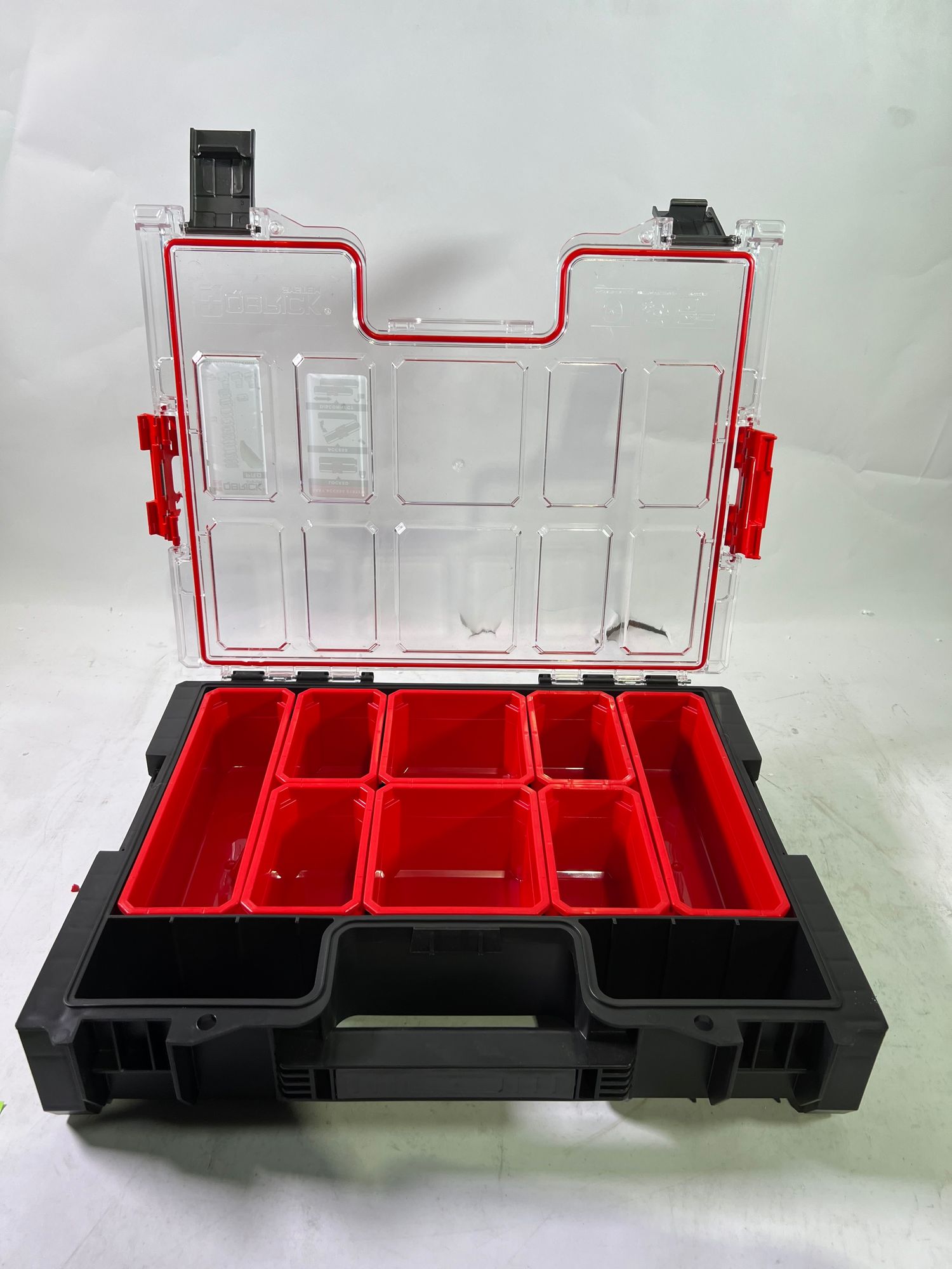 Qbrick System PRO 300 Organizer 452 x 358 x 110 mm 9 l stapelbar IP54 Gebraucht 1 - toolbrothers