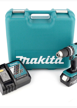 Makita DHP 453 RFTK Akku Schlagbohrschrauber 18 V 42Nm + 1x Akku 3,0Ah + Ladegerät + 101 tlg. Werkzeugkoffer - Toolbrothers