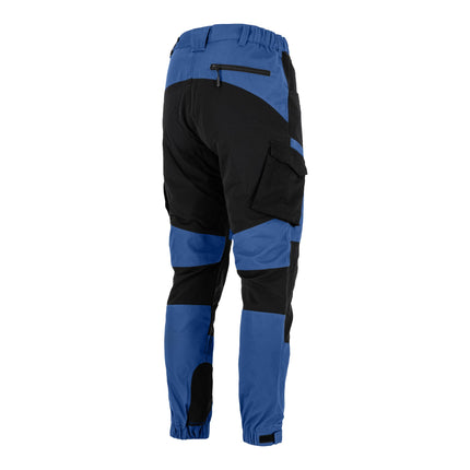 LAHTI PRO Arbeitshose mit Stretch Elementen Groesse XL L4055604 blau schwarz 4 - toolbrothers