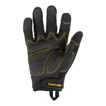 LAHTI PRO Arbeitshandschuhe Groesse 11 L281611K schwarz gelb 4 - toolbrothers