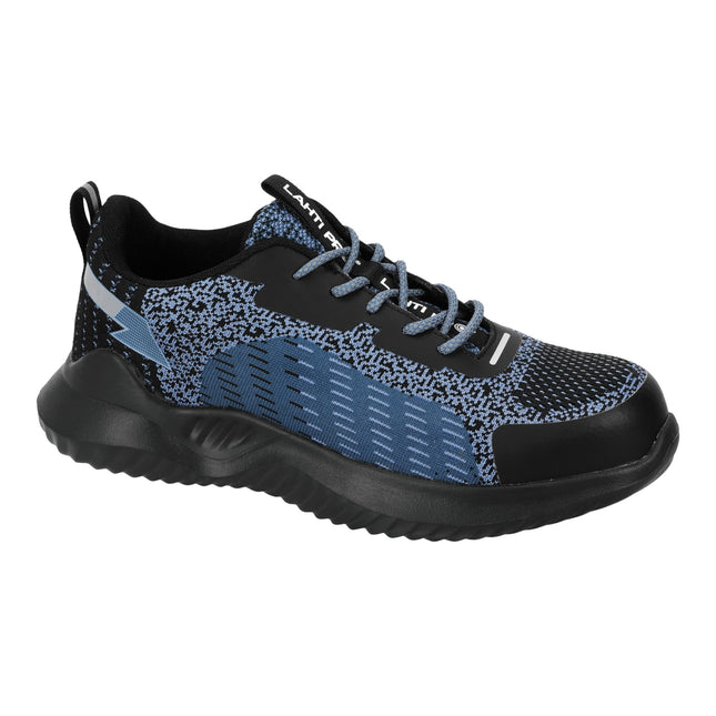 LAHTI PRO Sicherheitshalbschuh gestrickt SB FO Groesse 41 L3044241 blau schwarz 0 - toolbrothers